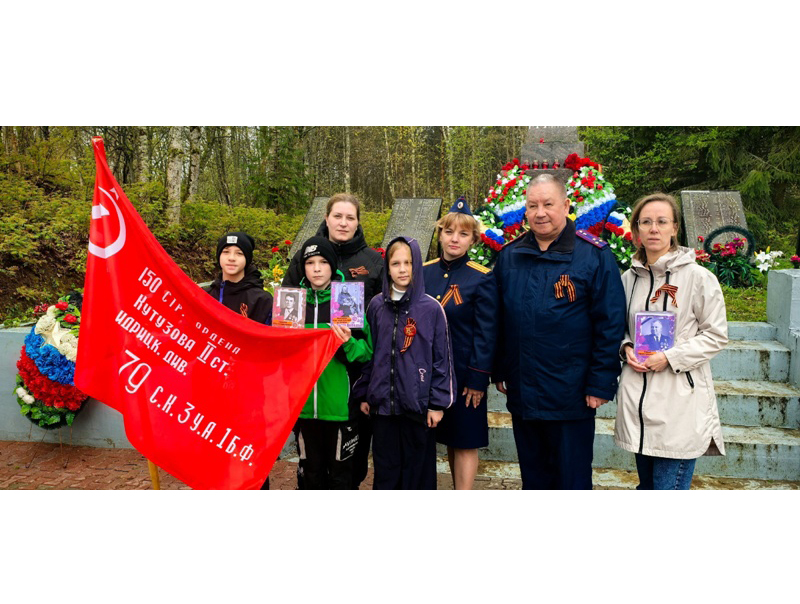В поселке Короцко на воинском захоронении прошёл митинг, посвящённый 80-ой годовщине Победы в Великой Отечественной войне..