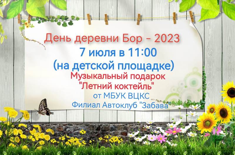 День деревни Бор - 2023.